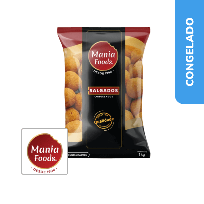 Bolinha de Queijo Pré-Frita 1Kg - Mania Foods