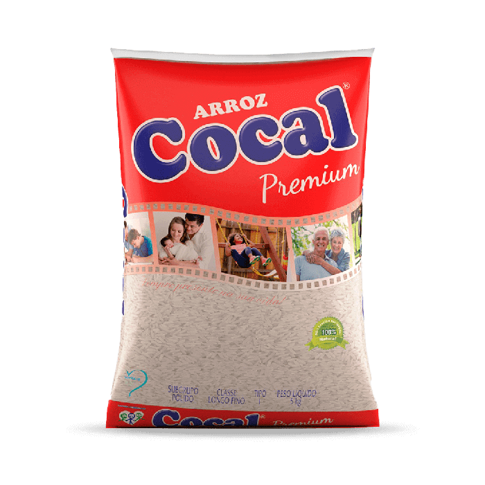 Arroz Branco Premium 5Kg - Cocal