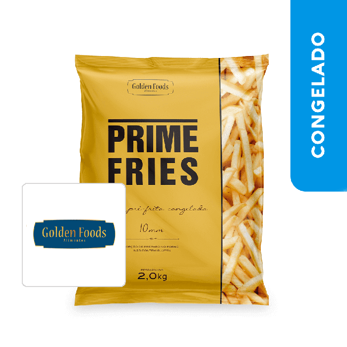 Batata Pré-Frita Tradicional 2Kg - Prime Fries