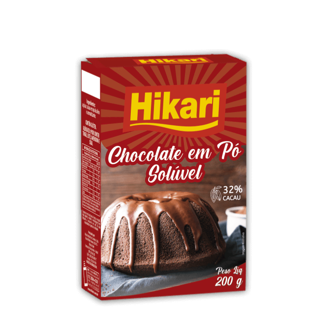 Chocolate em Pó 200g - Hikari