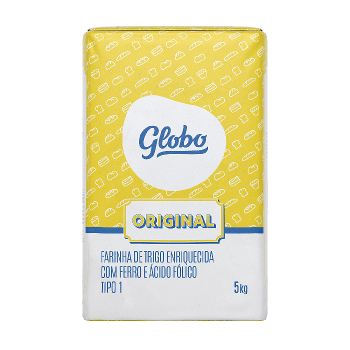 Farinha de Trigo 5Kg - Globo