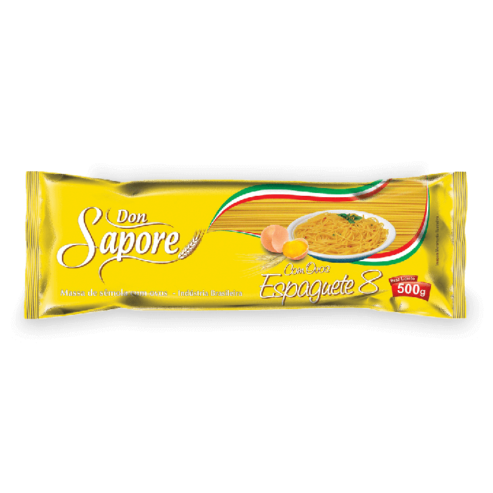 Macarrão Espaguete Ovos Don Sapore 500g