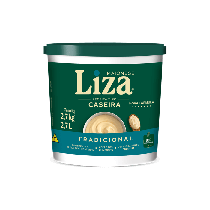 Maionese Liza Caseira 2.7kg
