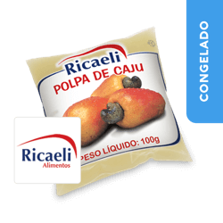 Polpa de Caju 1kg - Ricaeli