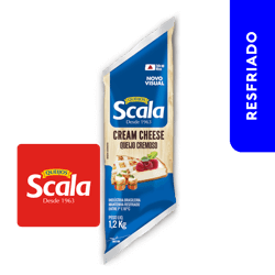 Cream Cheese Cremoso 1.2kg - Scala