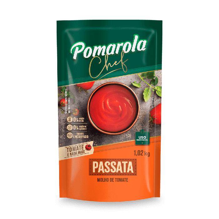 Molho de Tomate Passata Pomarola 1,02Kg