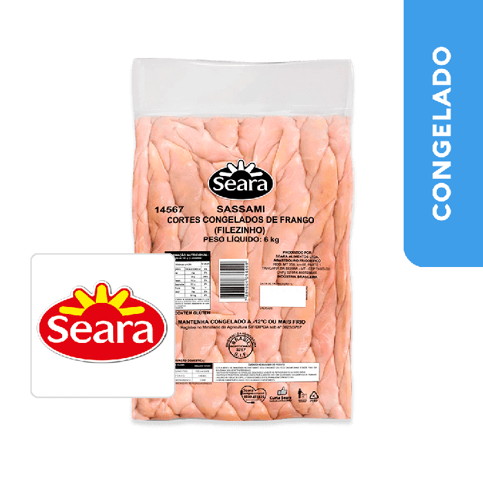 Sassami de Frango 6kg - Seara