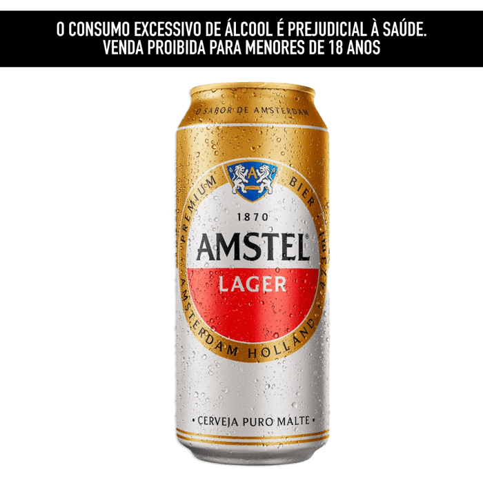 Cerveja Amstel 473ml