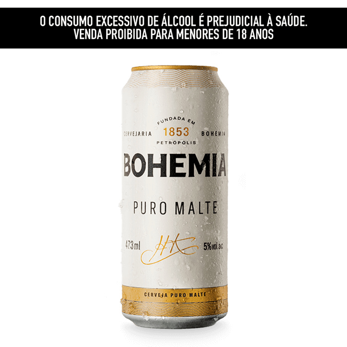 Cerveja Bohemia 473ml