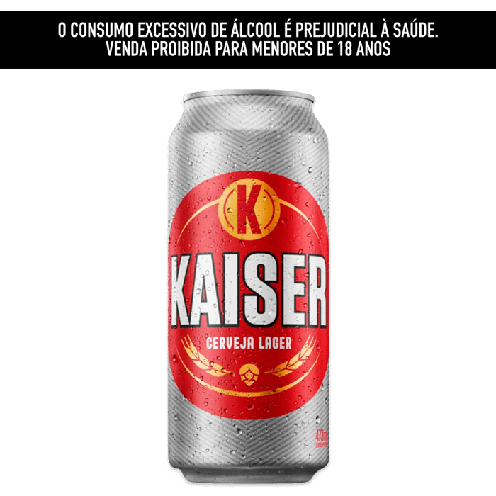 Cerveja Kaiser 473ml