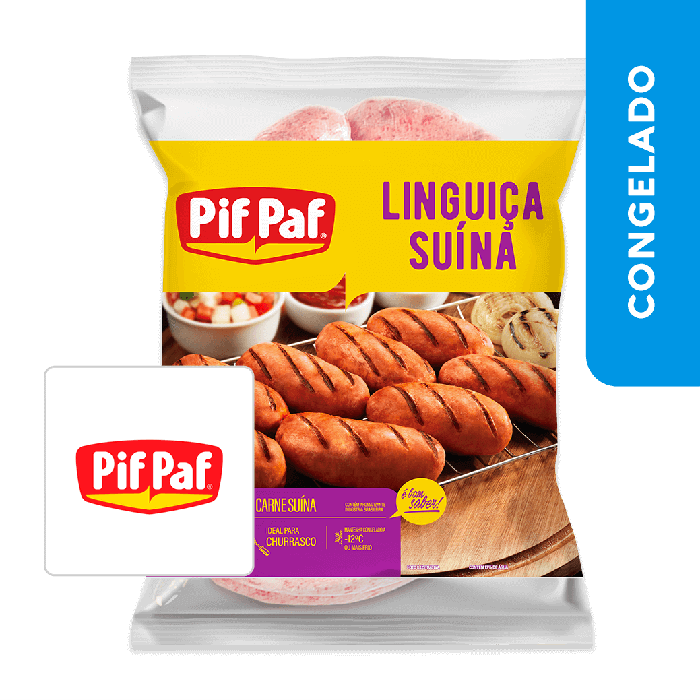 Linguiça Suína Churrasco - Pif Paf