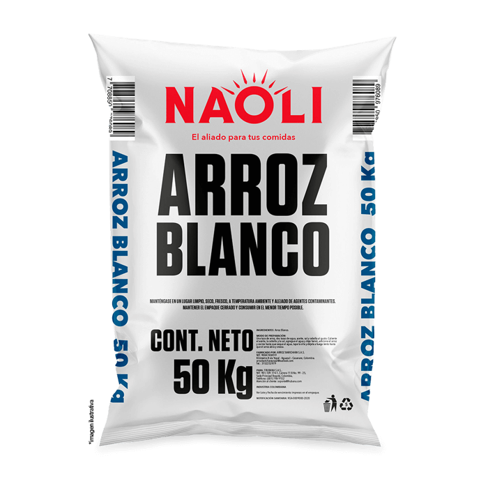 Arroz Naoli Bulto x 50kg