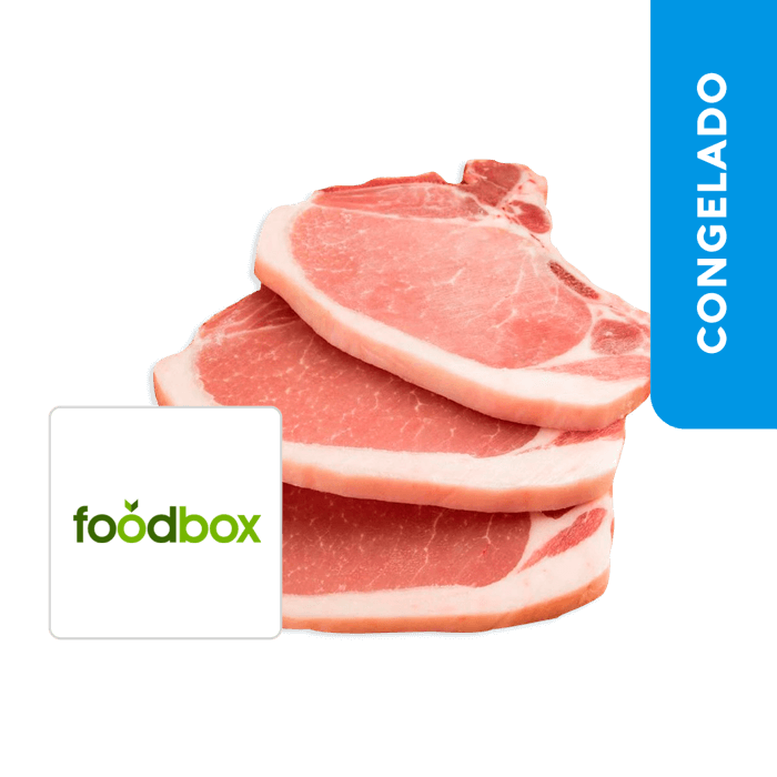 Chuleta de Cerdo Porcionada - Food Box