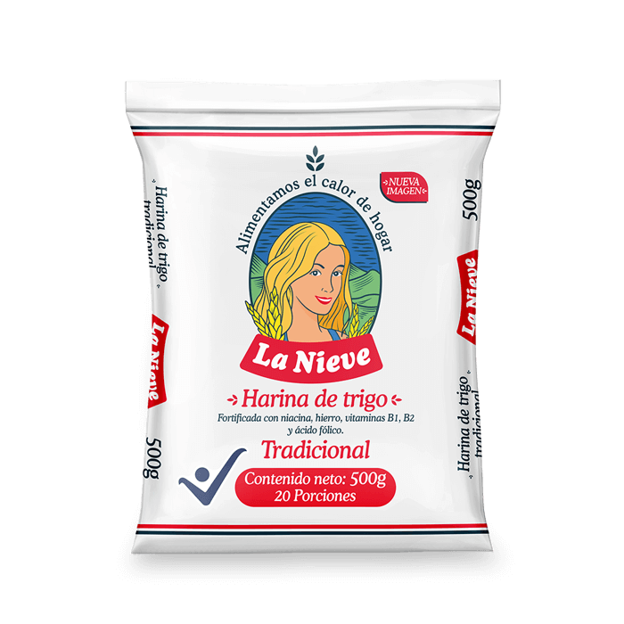Harina De Trigo Tradicional La Nieve x 500gr