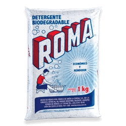 Detergente en Polvo Roma x 1 kg
