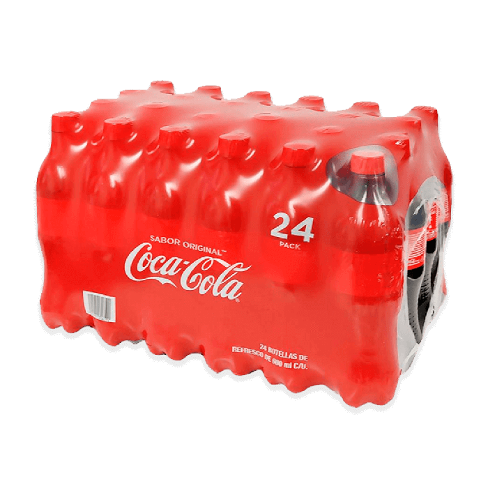 Refresco Sabor Original Coca Cola PET 24 und x 600 ml