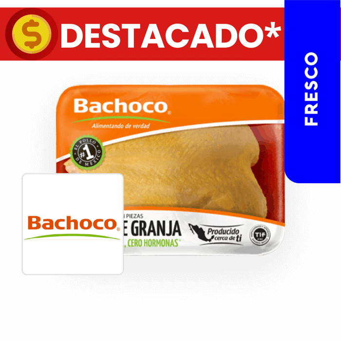 Pechuga Con Hueso y Piel - Bachoco 