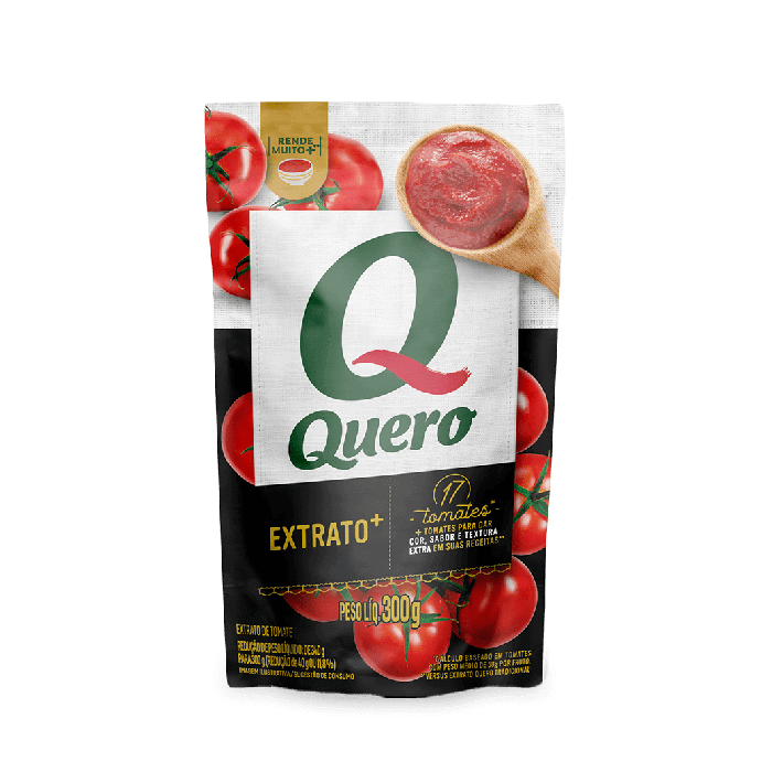 Extrato de Tomate Quero 300g