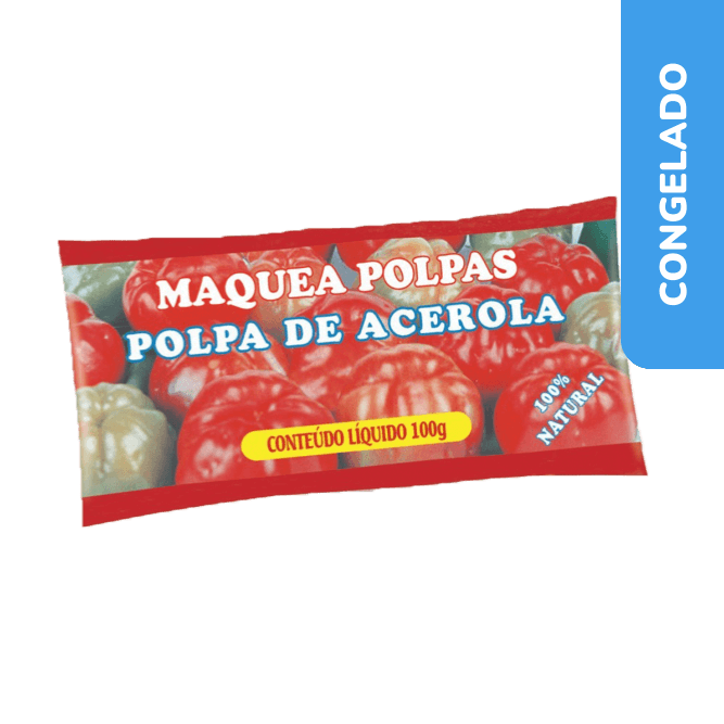 Polpa de Acerola 1Kg- Maquea Congelado