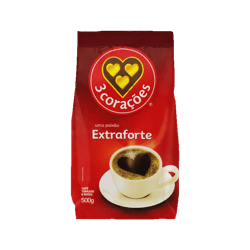 Café Extraforte Pouch 3 Corações 500g