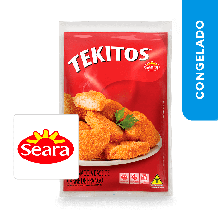 Tekitos Congelado 1kg - Seara