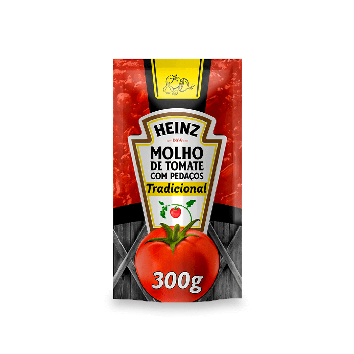 Molho de Tomate Tradicional Heinz Sachê 300g