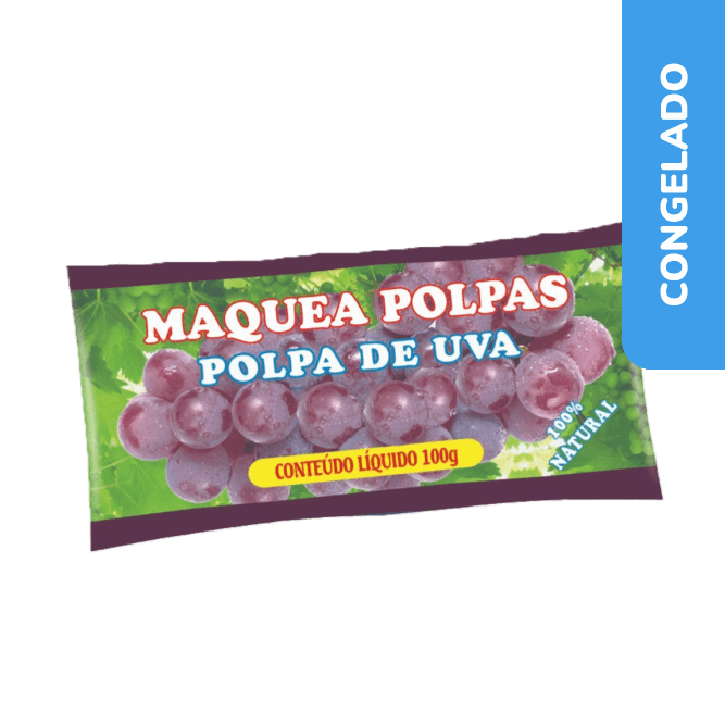 Polpa de Uva 1Kg- Maquea Congelado