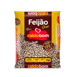 Feijão Carioca Caldo Bom 1kg