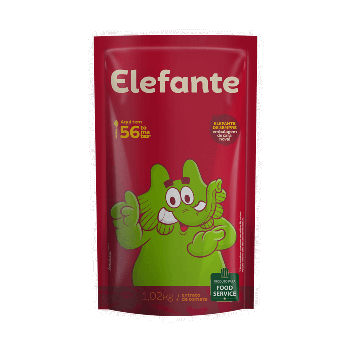 Extrato de Tomate Elefante Sachê 1.02kg