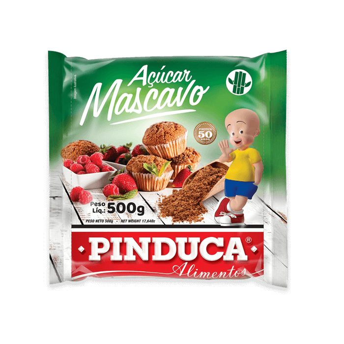 Açúcar Mascavo Pinduca 500g