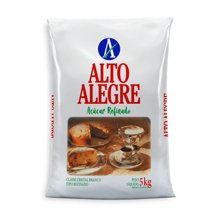 Açúcar Refinado Alto Alegre 5Kg