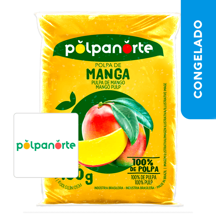 Polpa de Manga 1kg - Polpa Norte