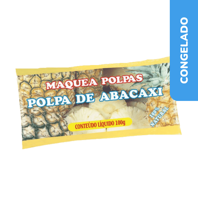 Polpa de Abacaxi 1Kg- Maquea Congelado