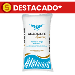Harina de Trigo extra fina - Guadalupe Optima de 44 Kg