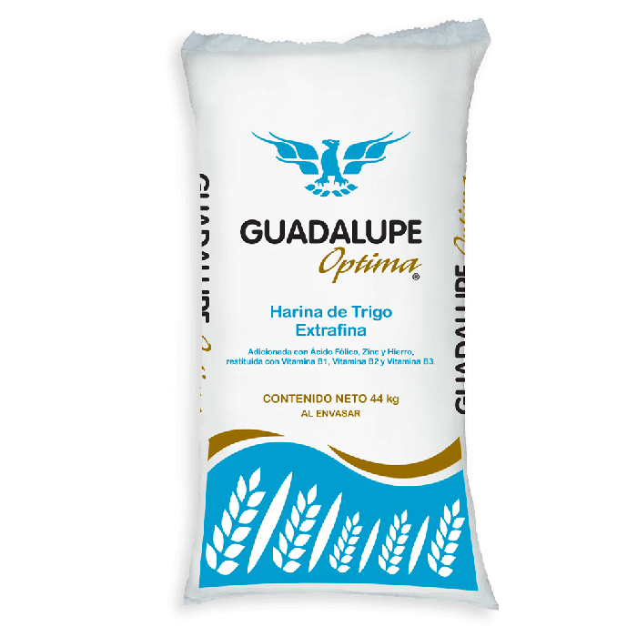 Harina de Trigo extra fina - Guadalupe Optima de 44 Kg