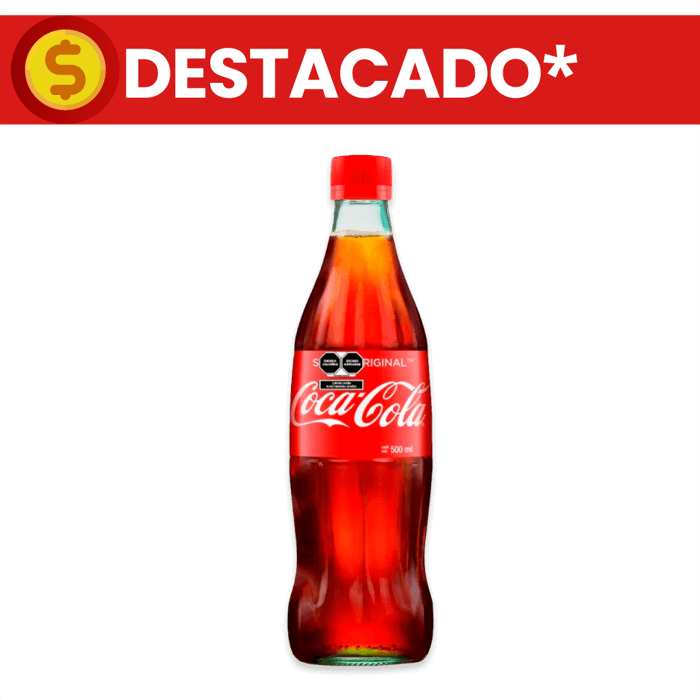 Coca Cola Clasica Vidrio NR 500 ml x 24 pzas