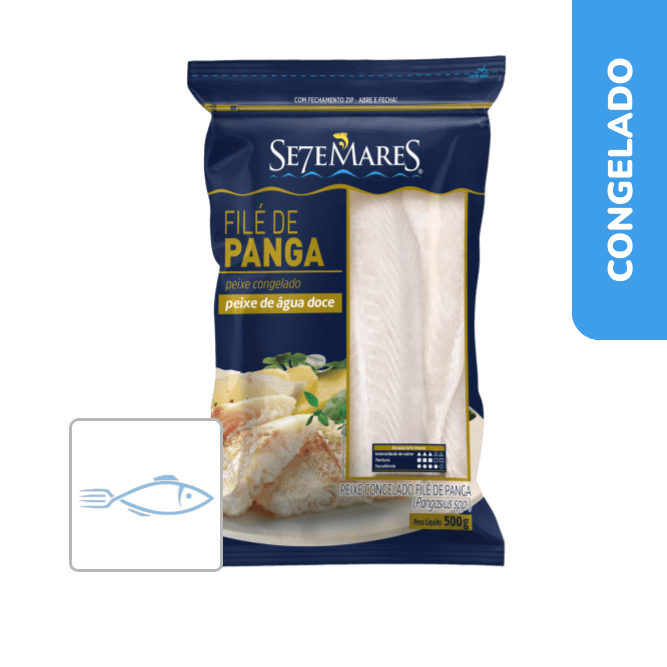 Filé de Panga 500g - Se7e Mares