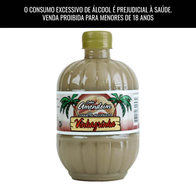 Coquetel Vinhagrinha Amendoim 500ml