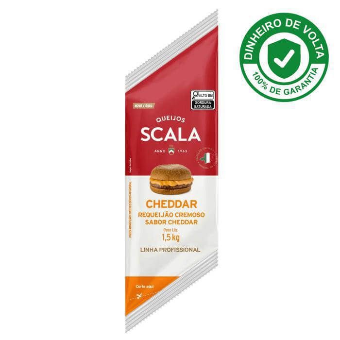 Cheddar Bisnaga Scala - 1,5kg