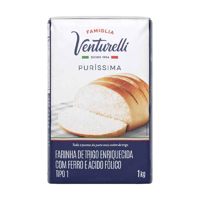 Farinha de Trigo 1Kg - Venturelli