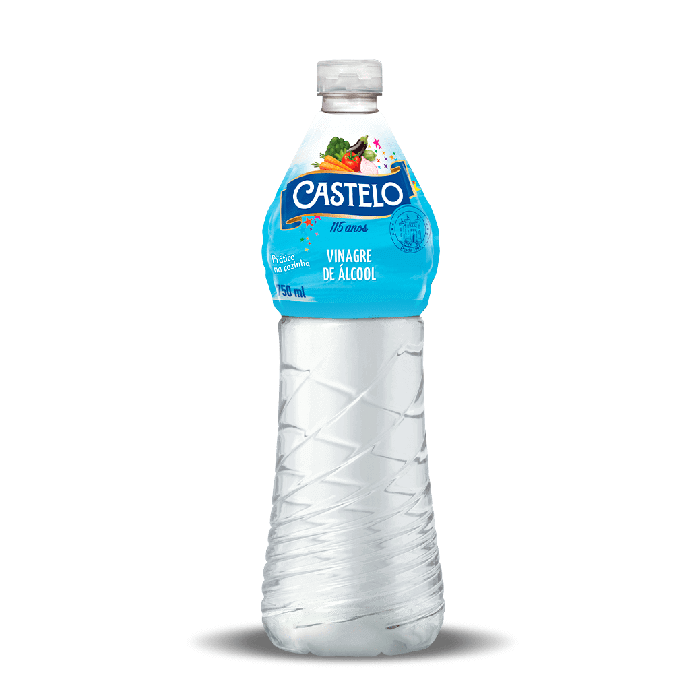 Vinagre De Álcool Castelo 750ml
