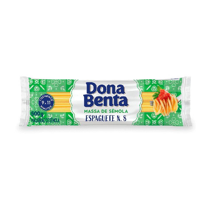 Macarrão Espaguete Semola Dona Benta 500g
