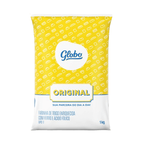 Farinha de Trigo 1Kg - Globo