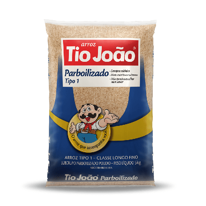 Arroz Parboilizado Tio João 5kg