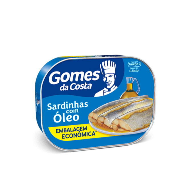 Sardinha com Óleo 250g - Gomes da Costa