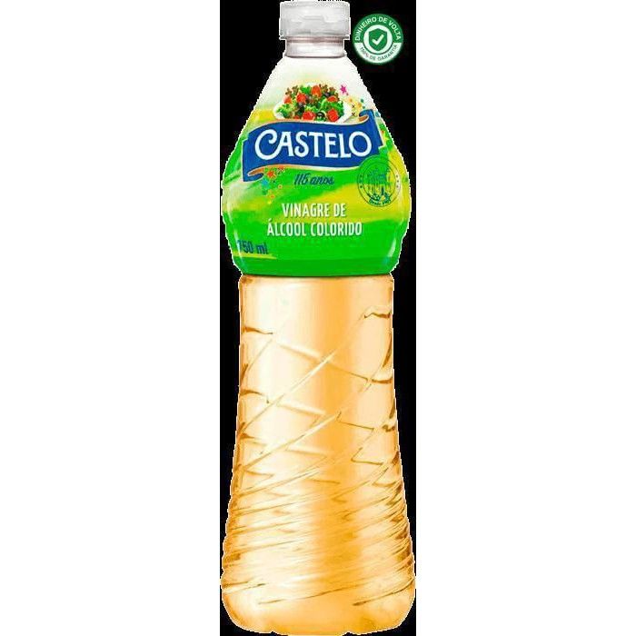 Vinagre Alcool Colorido Castelo - 12x750ml