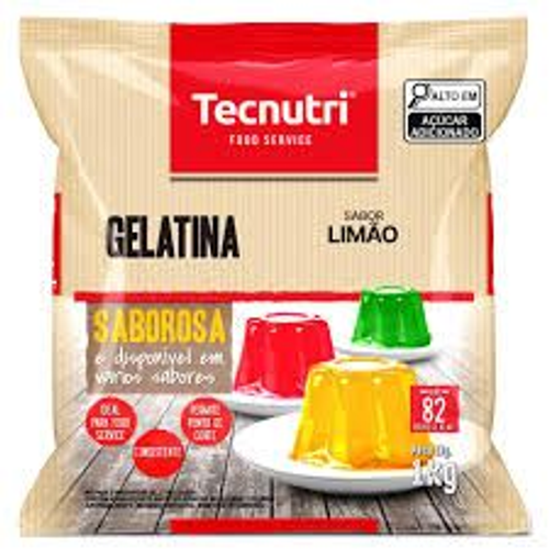 Gelatina Limão Tecnutri - 1kg