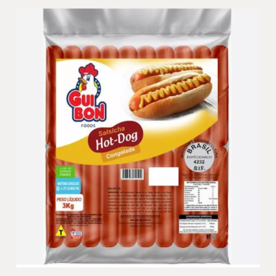 Salsicha Hot Dog Guibon - 6x3kg