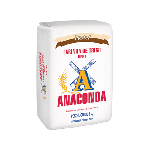 Farinha de Trigo Formato Pastel Anaconda 5x5kg