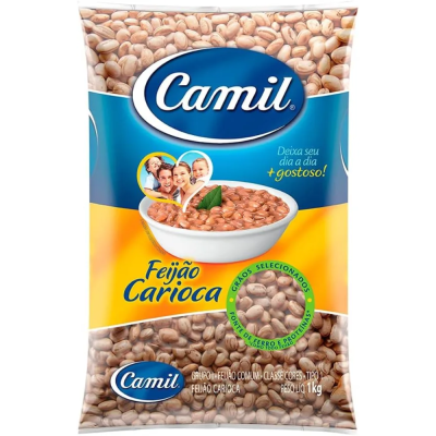 Feijão Carioca Camil 10x1kg